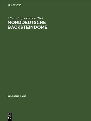 cover image of Norddeutsche Backsteindome